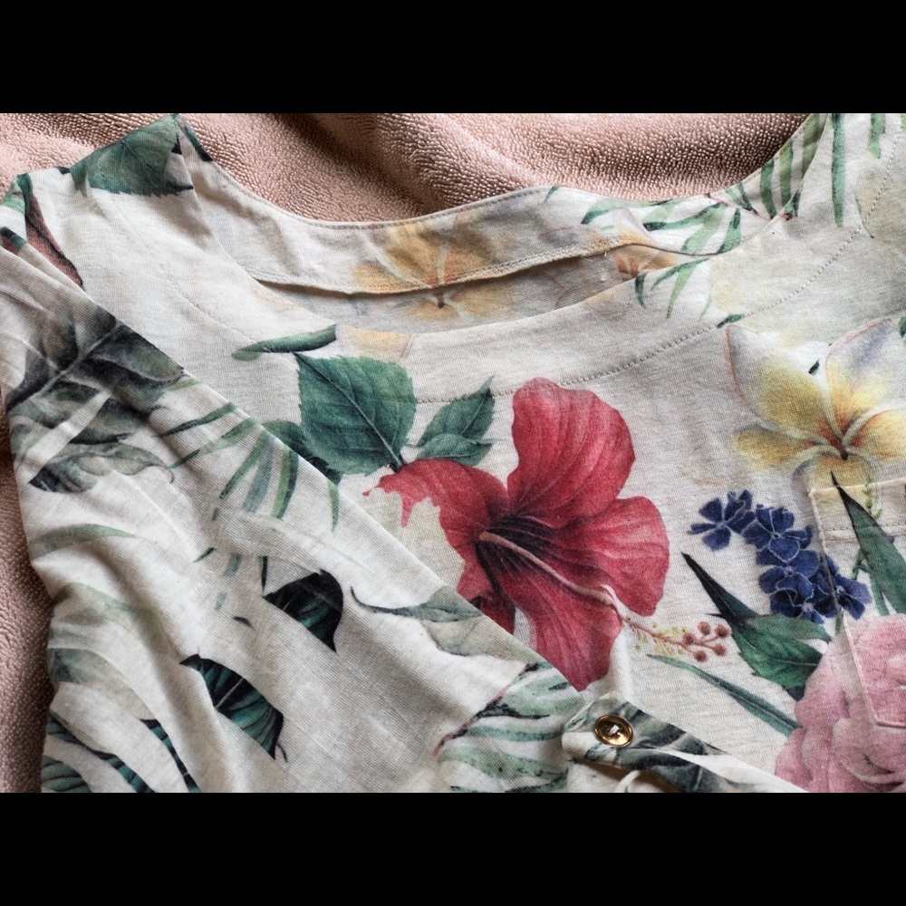 Beautiful floral shirt